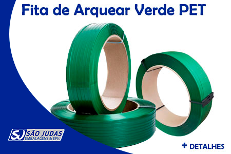 Fita de Arquear Verder PET