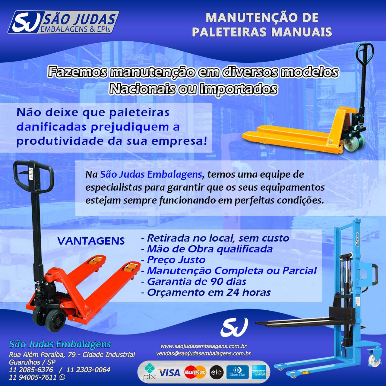 Manutenção de Paleteiras